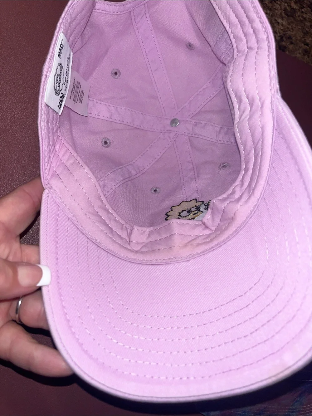 Kids Pink Character Baseball Cap & Tie-Dye Colorado Cap Set